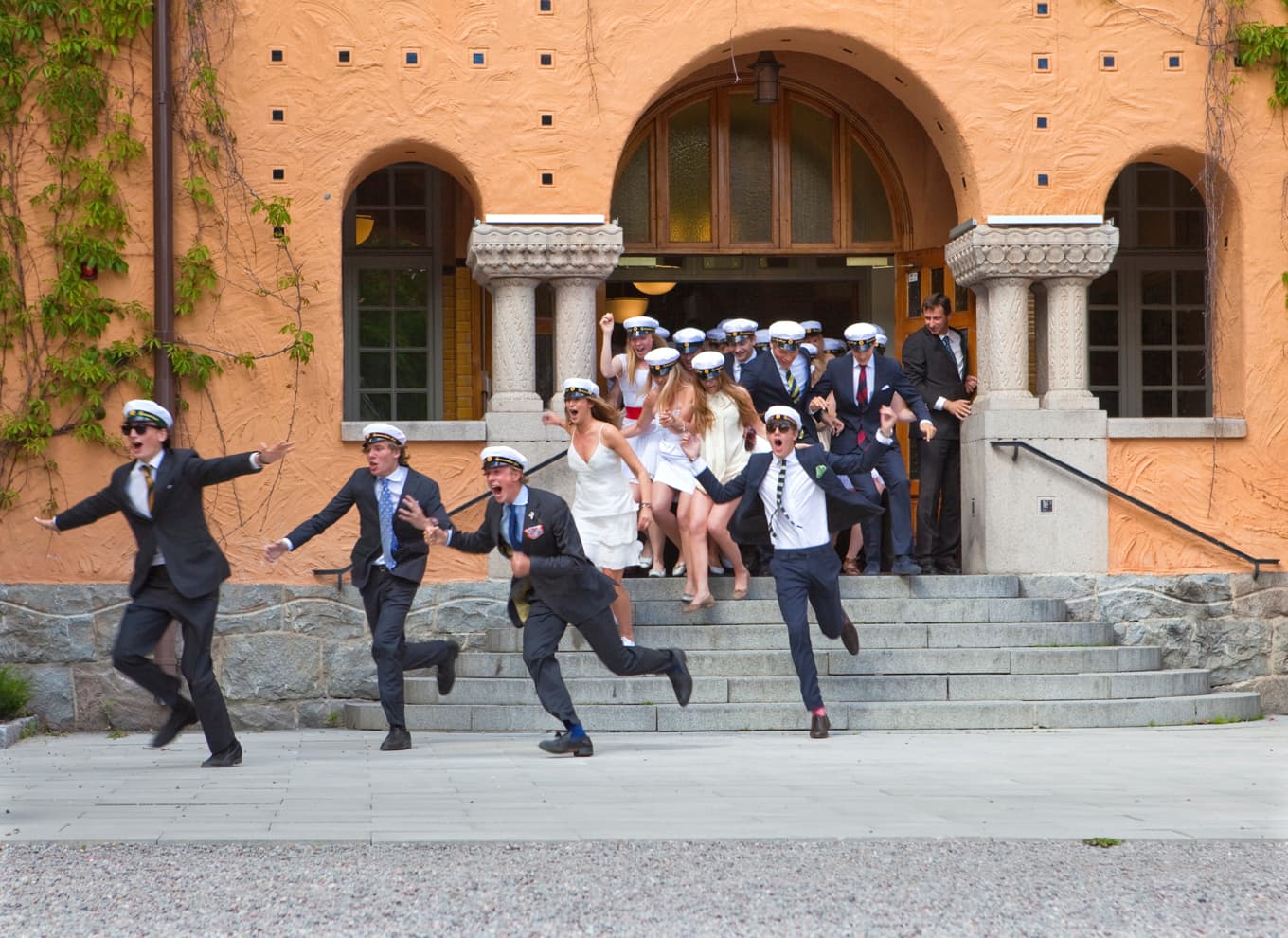 Utspringande studenter. Foto: Bengt Nyman/Wikimedia Commons