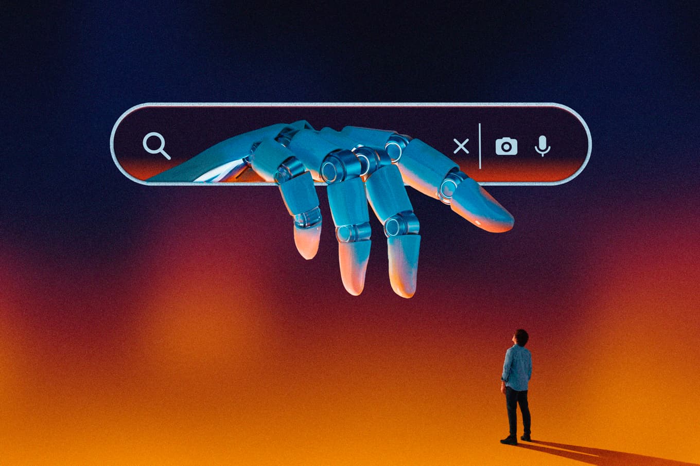 Allt fler experter varnar nu för konsekvenser av den stora exponeringen för AI-genererat material. illustration: Epoch Times, Freepik