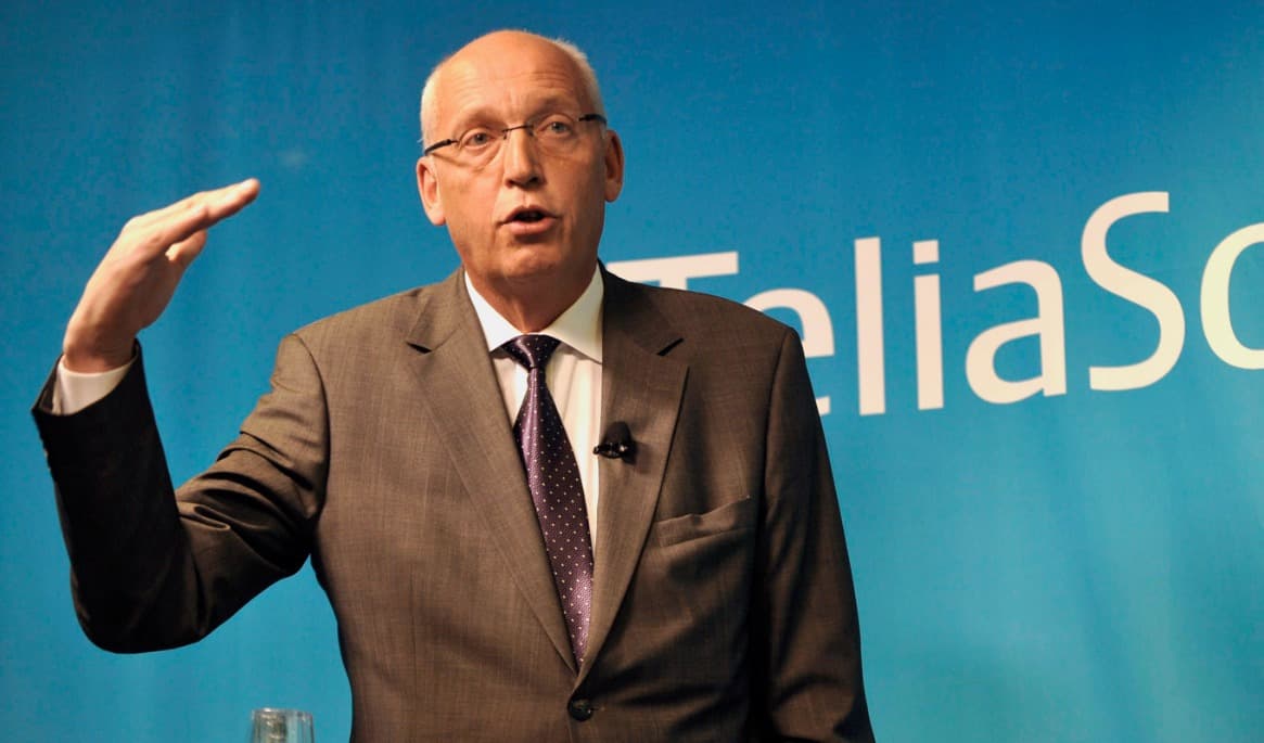 Lars Nyberg, tidigare vd för TeliaSonera, friades av Stockholms tingsrätt i februari 2019 i korruptionsmålet om Telias affärer i Uzbekistan. Foto: Bertil Ericson/ AFP via Getty Images
