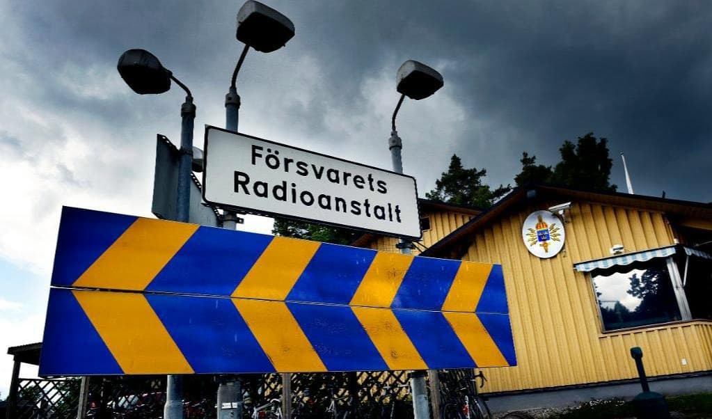Försvarets radioanstalt (FRA) på Lovön utanför Stockholm. Foto: TT-arkivbild