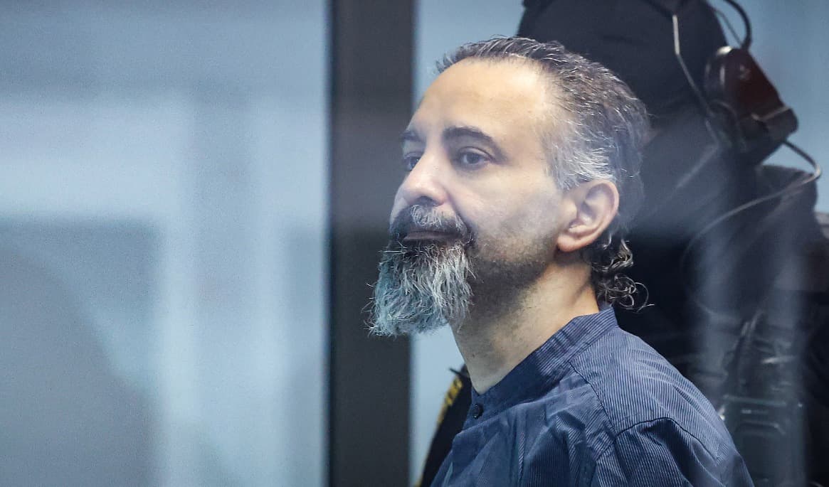 Taleb Jawad al-Abdulmohsen i en domstol i Magdeburg i Tyskland. Foto: Ronny HartmannAFP via Getty Images