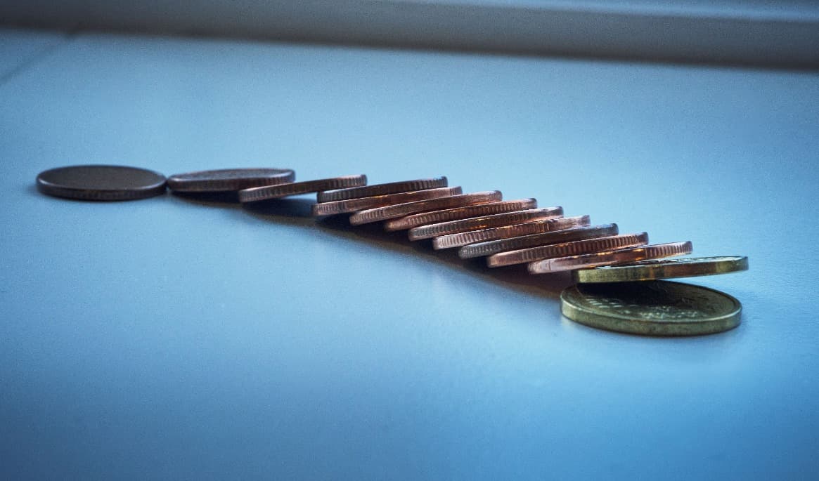 Andelen personer som betalar kontant  har minskat kraftigt de senaste tio åren. Foto: Johan Landquist Luxemburg