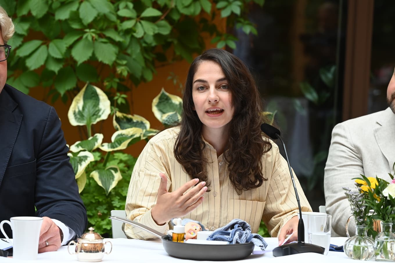 Klimat- och miljöminister Romina Pourmokhtari. Foto: Anna Hållams/TT