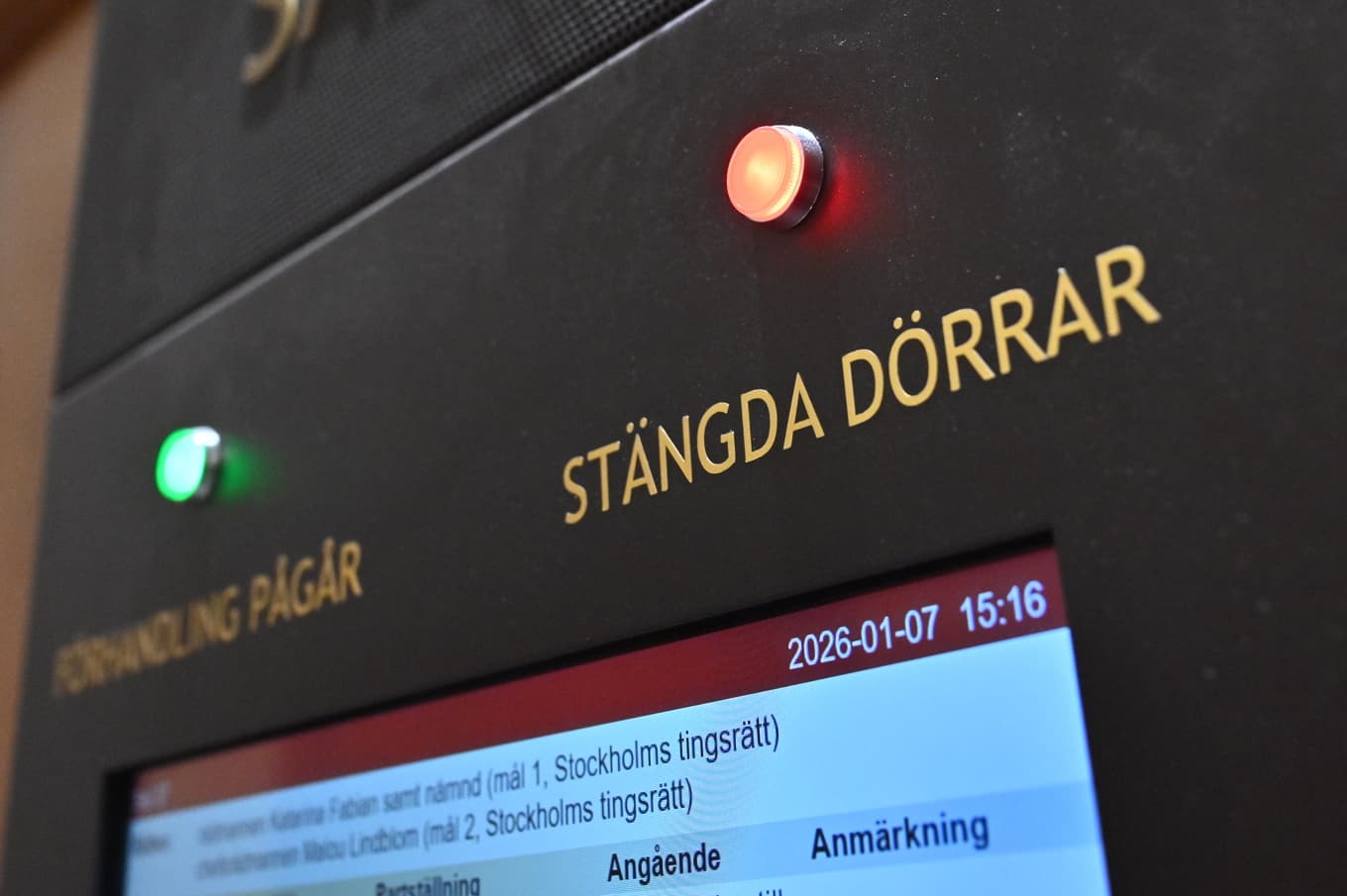 Rättegången hölls till stor del bakom stängda dörrar. Arkivbild. Foto: Claudio Bresciani/TT