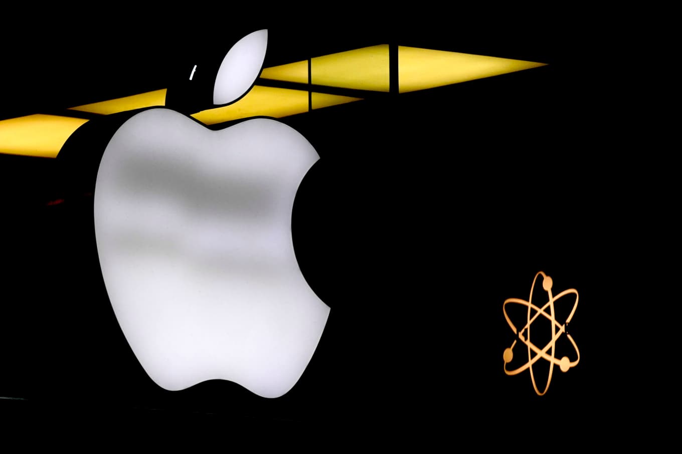 Apples aktiefall var det största på drygt ett år. Arkivbild. Foto: Matthias Schrader/AP/TT