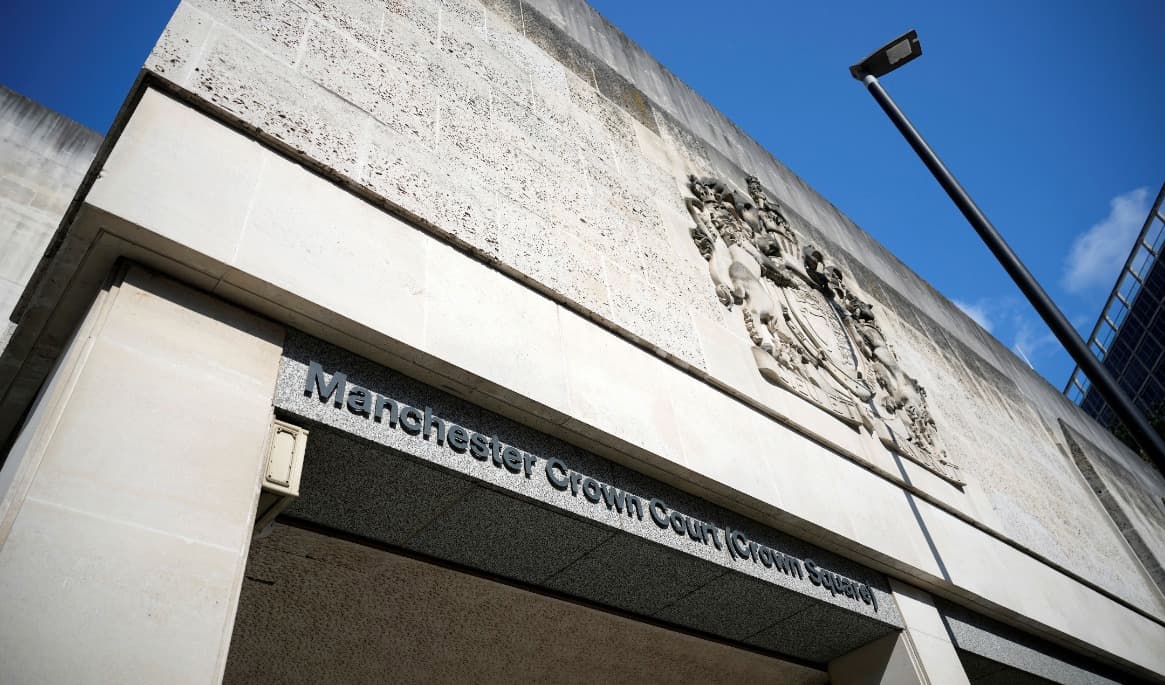 Manchester Crown Court har dömt en man till livstids fängelse för terrorplaner. Foto:  Christopher Furlong/Getty Images