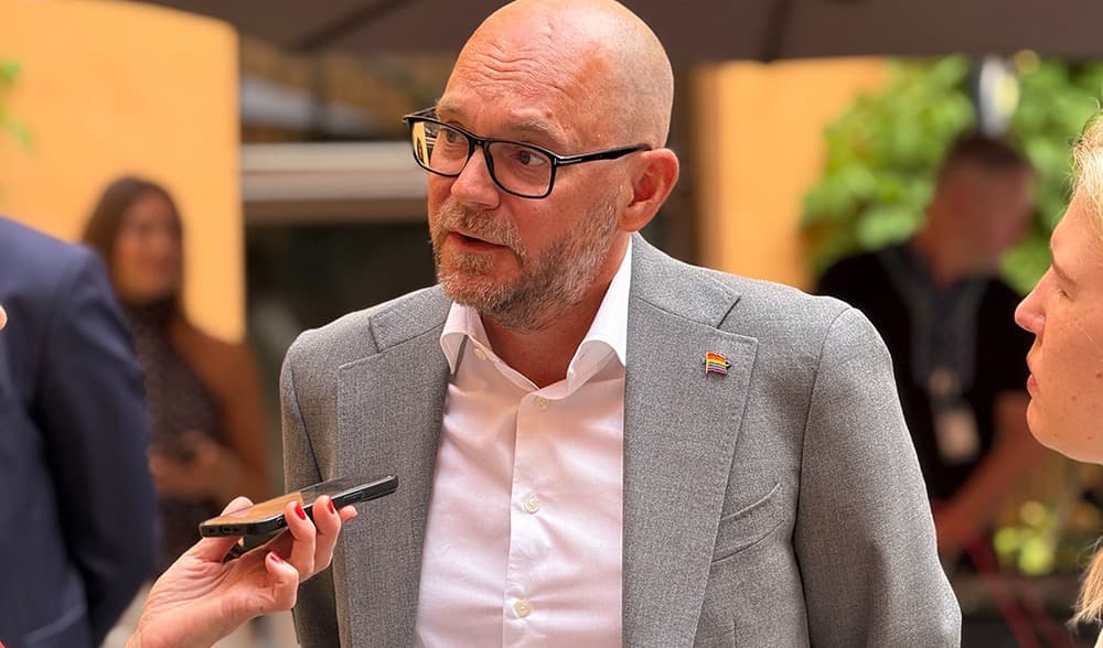 Arbetsmarknadsminister Johan Britz (L) vill få in fler  funktionsnedsatta på arbetsmarknaden. Foto: Staffan Erfors