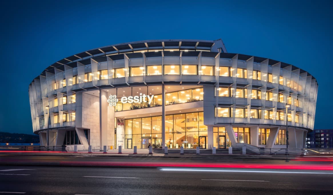 Essity har ett affärscenter i Mölndal där företaget bedriver sin globala hygien- och hälsoverksamhet. Foto: Pressbild/Essity