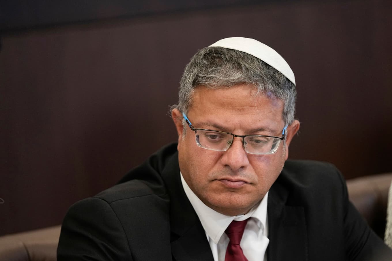 Den israeliska ultrakonservativa säkerhetsministern Itamar Ben-Gvir. Arkivbild. Foto: Ohad Zwigenberg/AP/TT