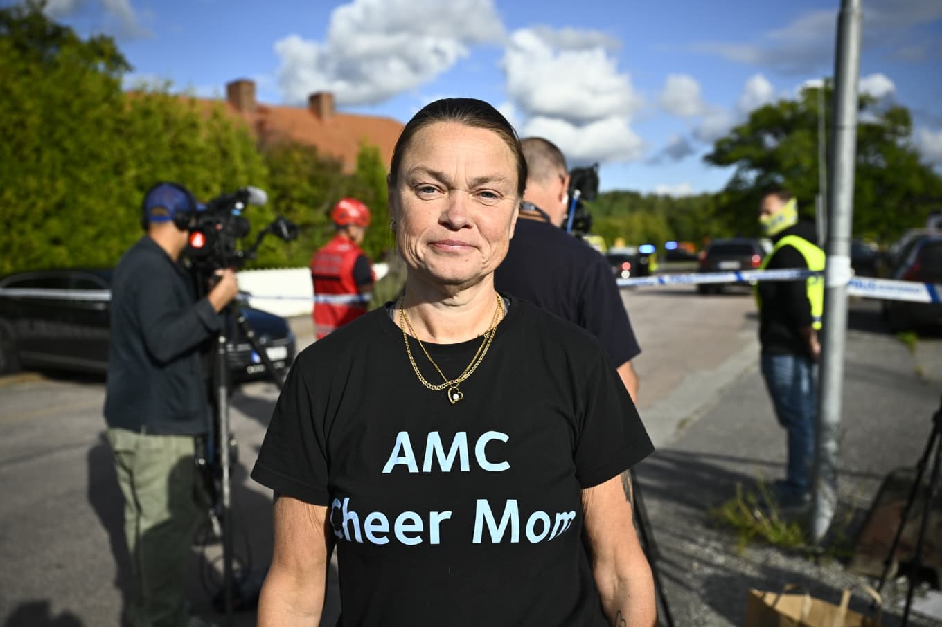 Agnes lämnade jobbet när hon fick höra att hennes dotter inrymts i skolan i Fagersta. Foto: Fredrik Sandberg/TT