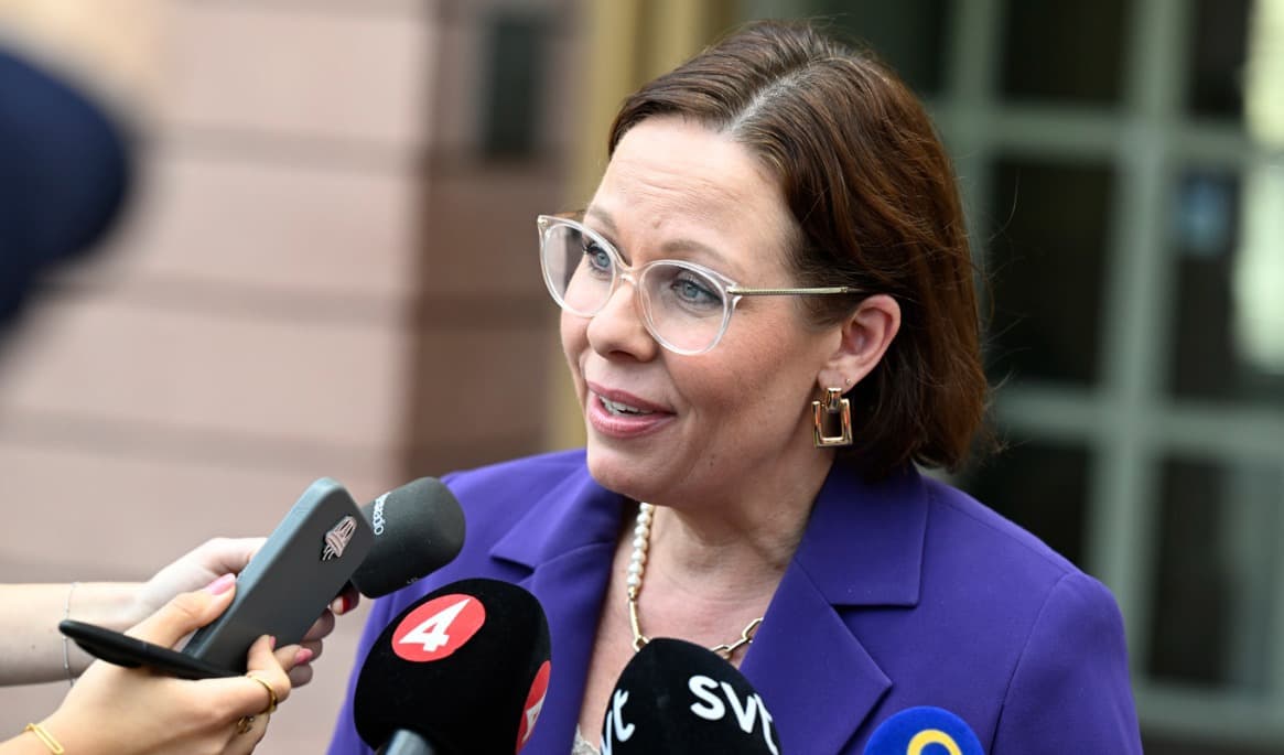 Utrikesminister Maria Malmer Stenergard (M). Arkivbild. Foto: Jessica Gow/TT