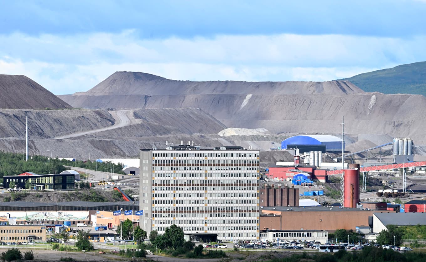 LKAB:s kontor i Kiruna. Arkivbild. Foto: Fredrik Sandberg/TT