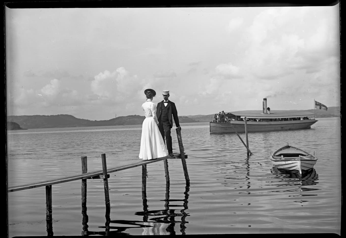 Gustafsbergsdagarna lyfter fram en tid då Sverige förändrades med en växande industri. Samtidigt växte en längtan tillbaka till naturen fram och badorterna blev populära. Foto: Bohusläns museum