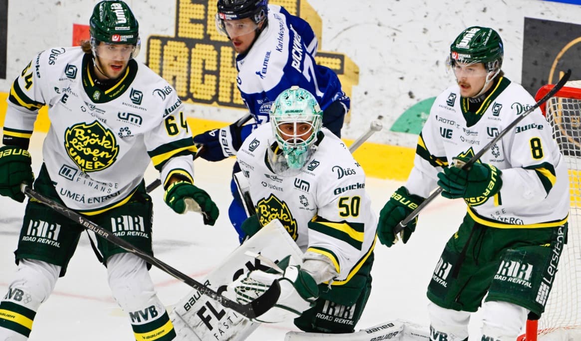 Efter 25 år utanför högsta serien börjar nu nästa kapitel för Björklöven, som är tillbaka i SHL. Umeålagets mål är att åter etablera sig i eliten. Foto: Tommy Pedersen/TT