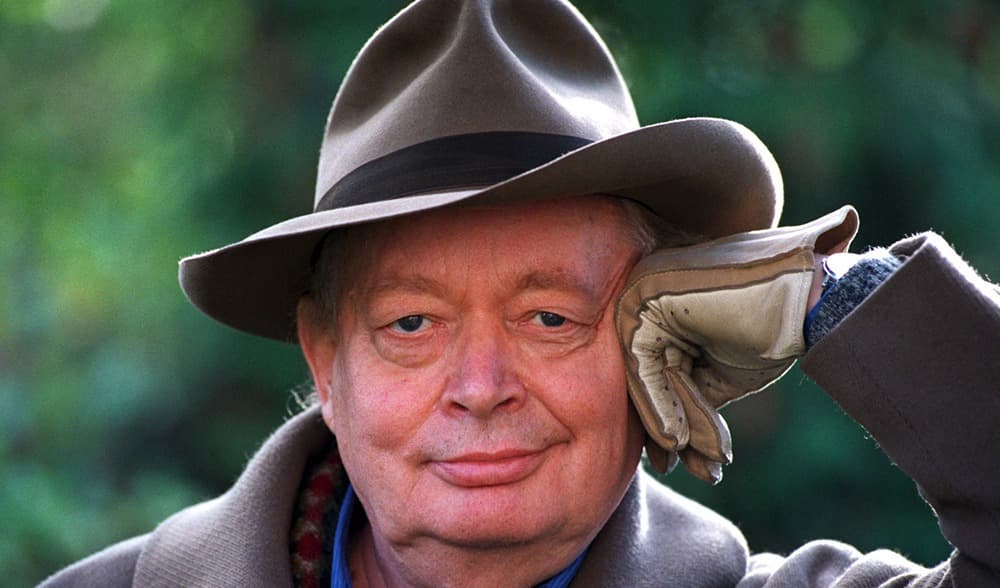 Ernst-Hugo Järegård varnade Staffan Heimerson för att besöka Sjöbo under valrörelsen. Foto: Janerik Hneriksson/TT