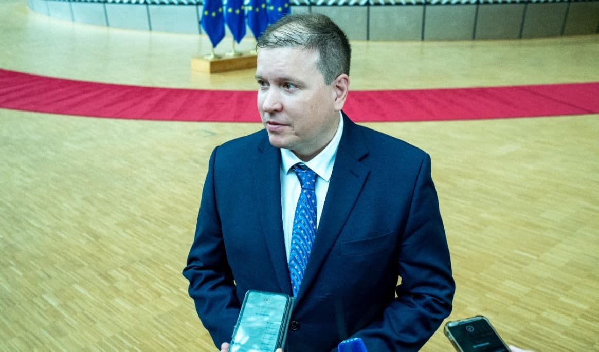 Ville Tavio, Finlands utrikeshandels- och utvecklingsminister. Foto: Martin Bertrand/Hans Lucas/AFP via Getty Images