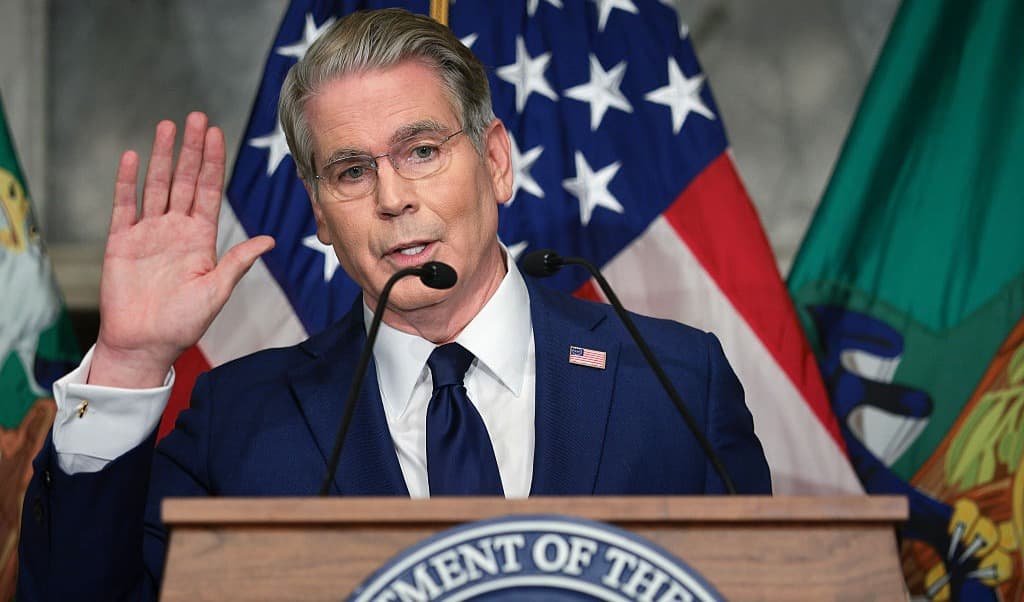 USA:s finansminister Scott Bessent utlovar en ”ekonomisk D-dag”.