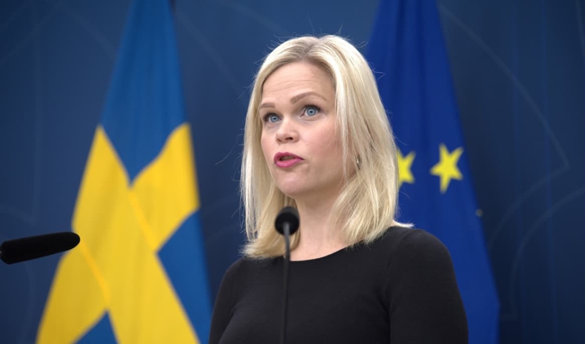 Paulina Brandberg, tidigare Jämställdhets- och arbetslivsminister. Foto: Roger Sahlström