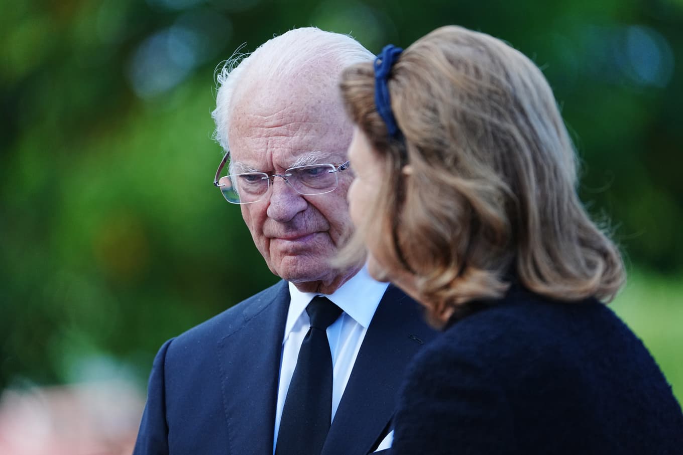 Kung Carl Gustaf och drottning Silvia. Arkivbild. Foto: Magnus Lejhall/TT