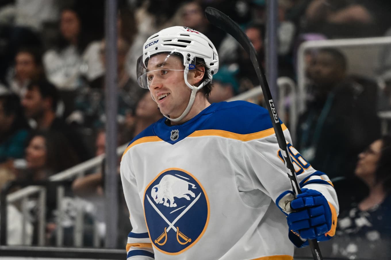 Buffalos Noah Östlund. Arkivbild. Foto: Thien-An Truong/AP/TT