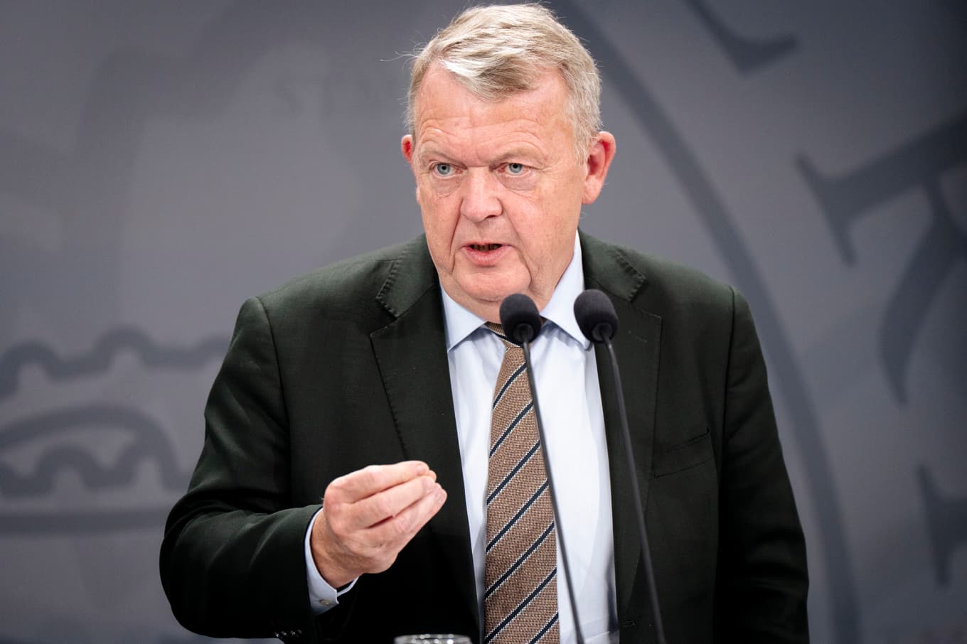 Danmarks utrikesminister Lars Løkke Rasmussen. Arkivbild. Foto: Sebastian Elias Uth/Ritzau Scanpix/TT