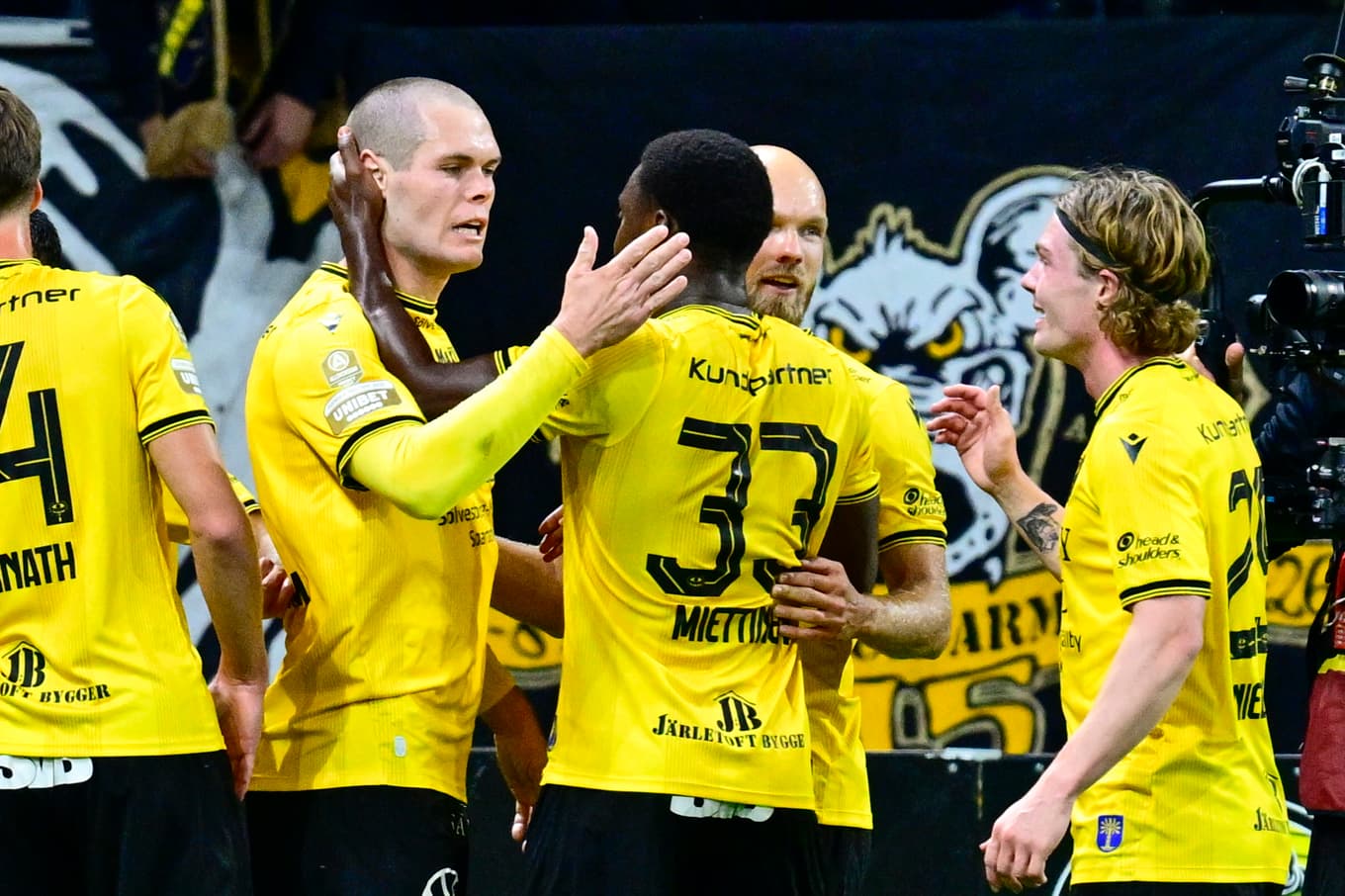 Mjällby fick med sig en poäng från Stockholm. Foto: Jonas Ekströmer/TT