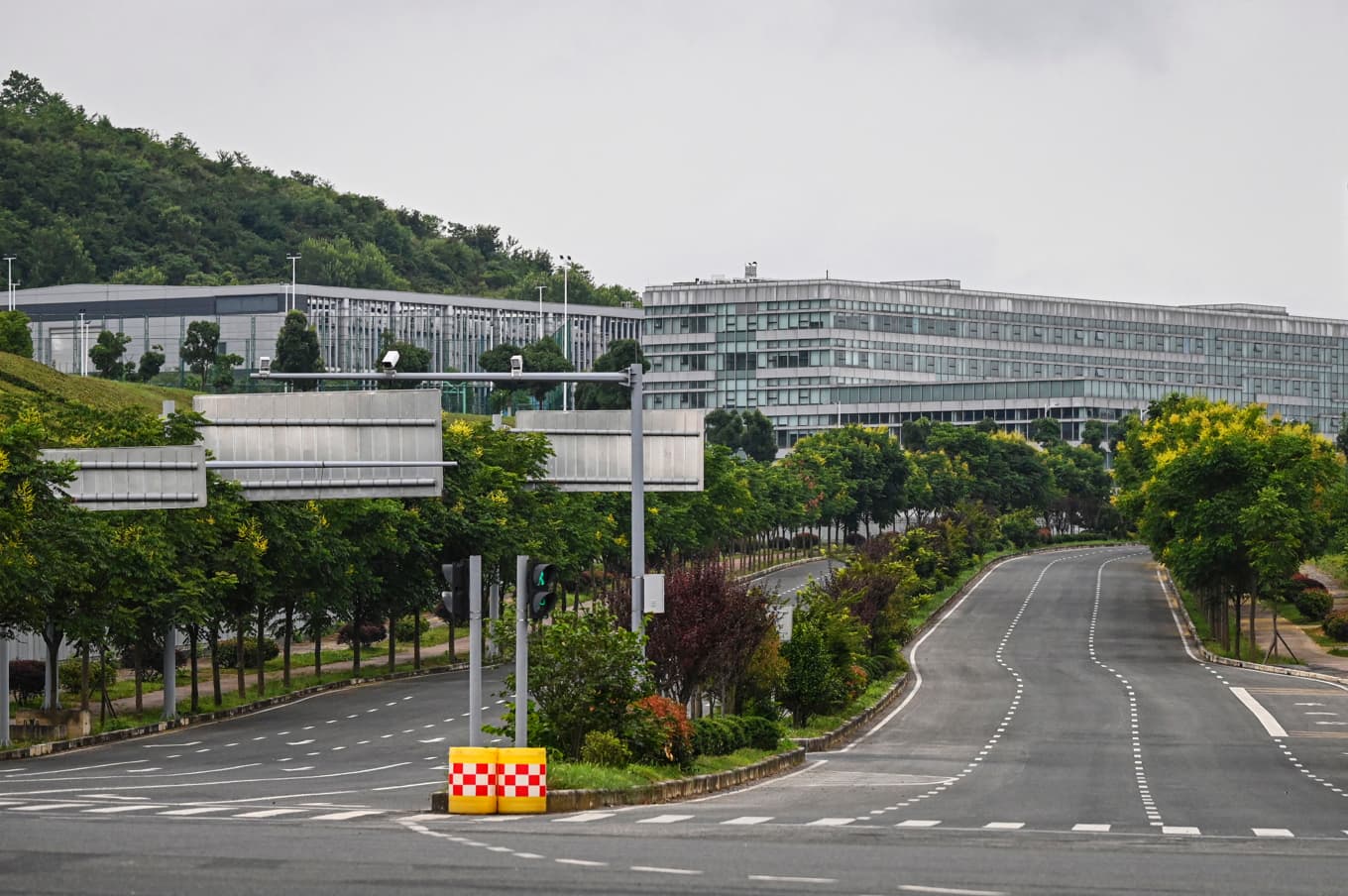 Tencents datacenter i Gui’an i sydvästra Kina. Kina bygger snabbt ut sin infrastruktur för avancerad AI. Foto: Jade Gao/AFP via Getty Images