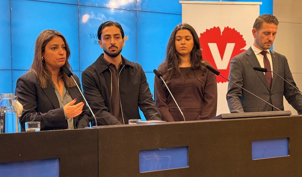 Nooshi Dagostar och vänsterpartiet tänker nu ta ett utskottsinitiativ för att stoppa tonårsutvisningar. Foto: Staffan Erfors