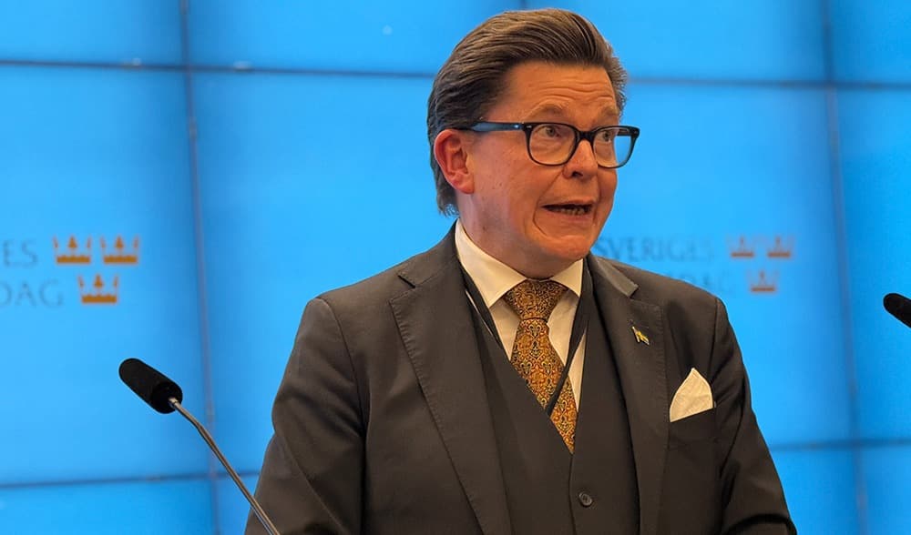 Talmannen Andreas Norlén kommer göra ett nytt försök med en talmansrunda på onsdag. Foto: Staffan Erfors