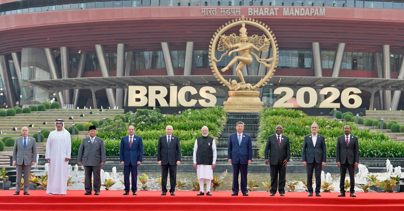 Brics toppmöte i New Delhi den 12–13 september blev en uppvisning av enighet.Foto: Prime Minister’s Office (GODL-India), GODL-India