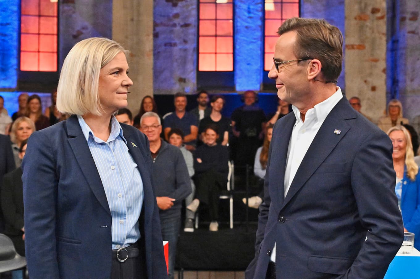Vem ska lyckas mjuka upp de röda linjerna i svensk politik? Foto: Anders Wiklund/TT