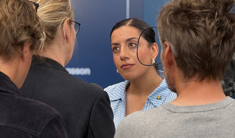 Simona Mohamsson (L) menar att svenska skolbarn är drabbade av en ”skärmpandemi”. Foto: Staffan Erfors