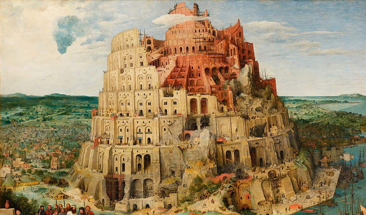 Torn byggs och faller, men marken de står på består. ”Babels torn”, målning av Pieter Bruegel den äldre (ca 1525–1569). Foto: Wikimedia Commons