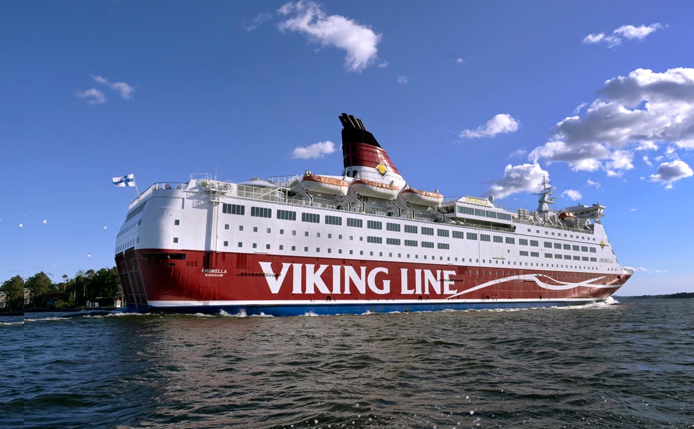 En av Viking Lines båtar. Arkivbild. Foto: Janerik Henriksson/TT