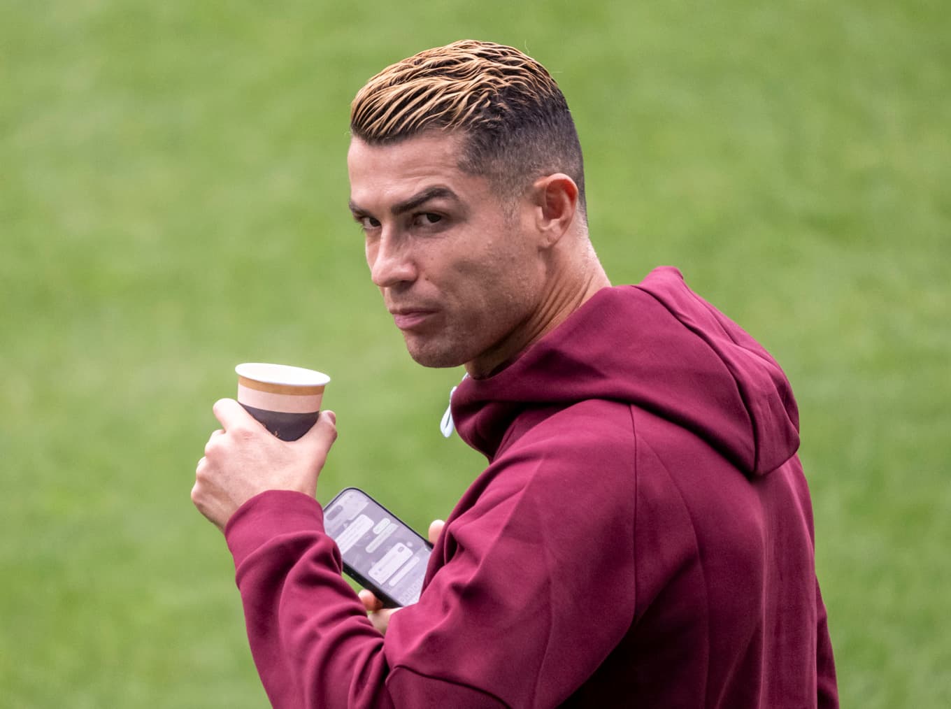 Ronaldo på en bild från förra veckan. Foto: Johan Nilsson/TT
