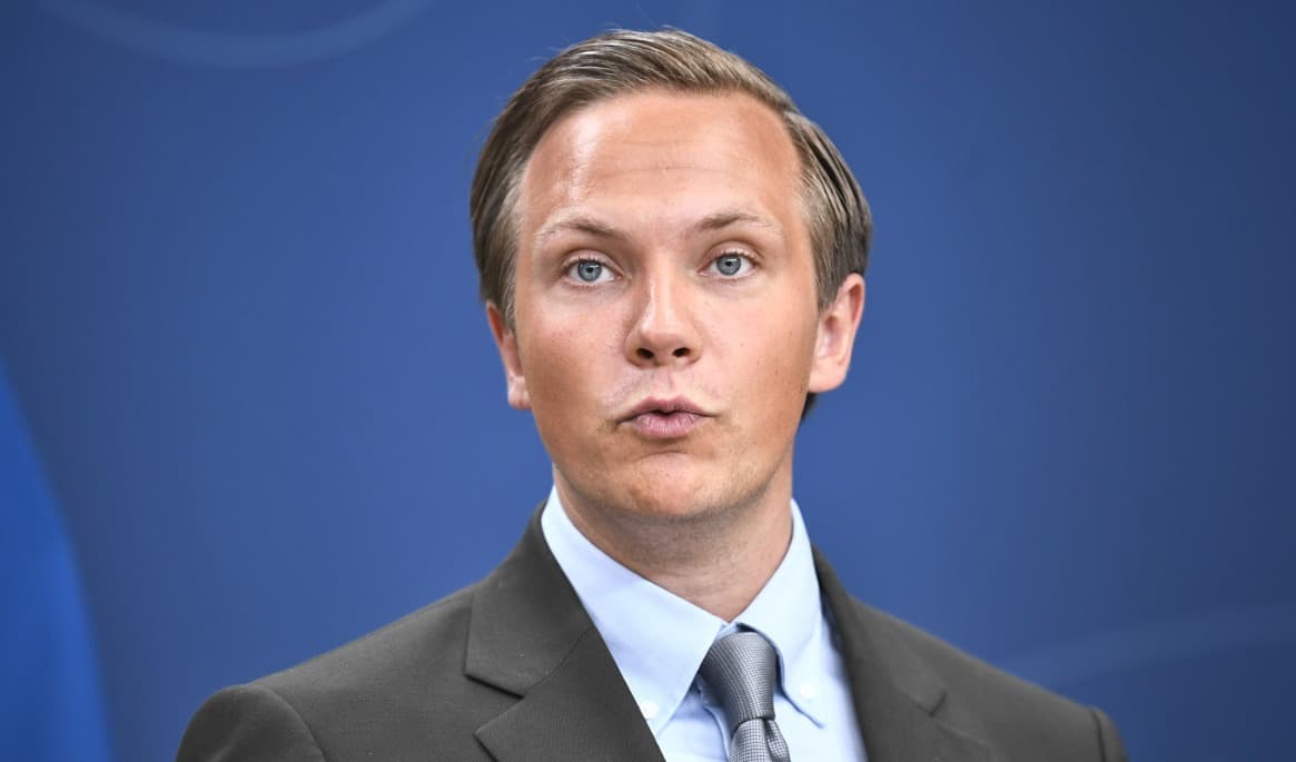 Tobias Andersson (SD), före detta ordförande i näringsutskottet. Arkivbild. Foto: Lars Schröder/TT