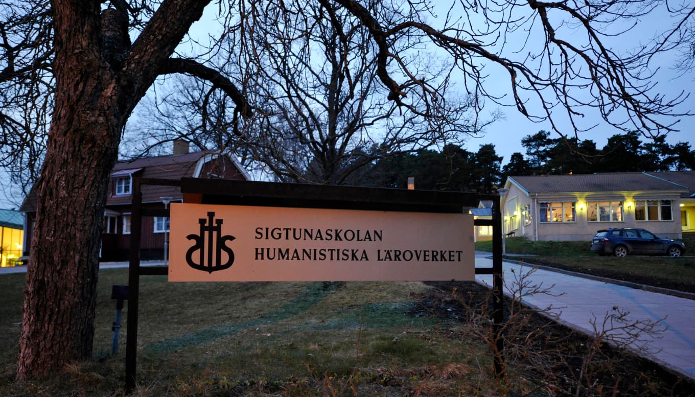 Sigtunaskolan Humanistiska läroverket (SSHL). Arkivbild. Foto: Bertil Ericson / TT