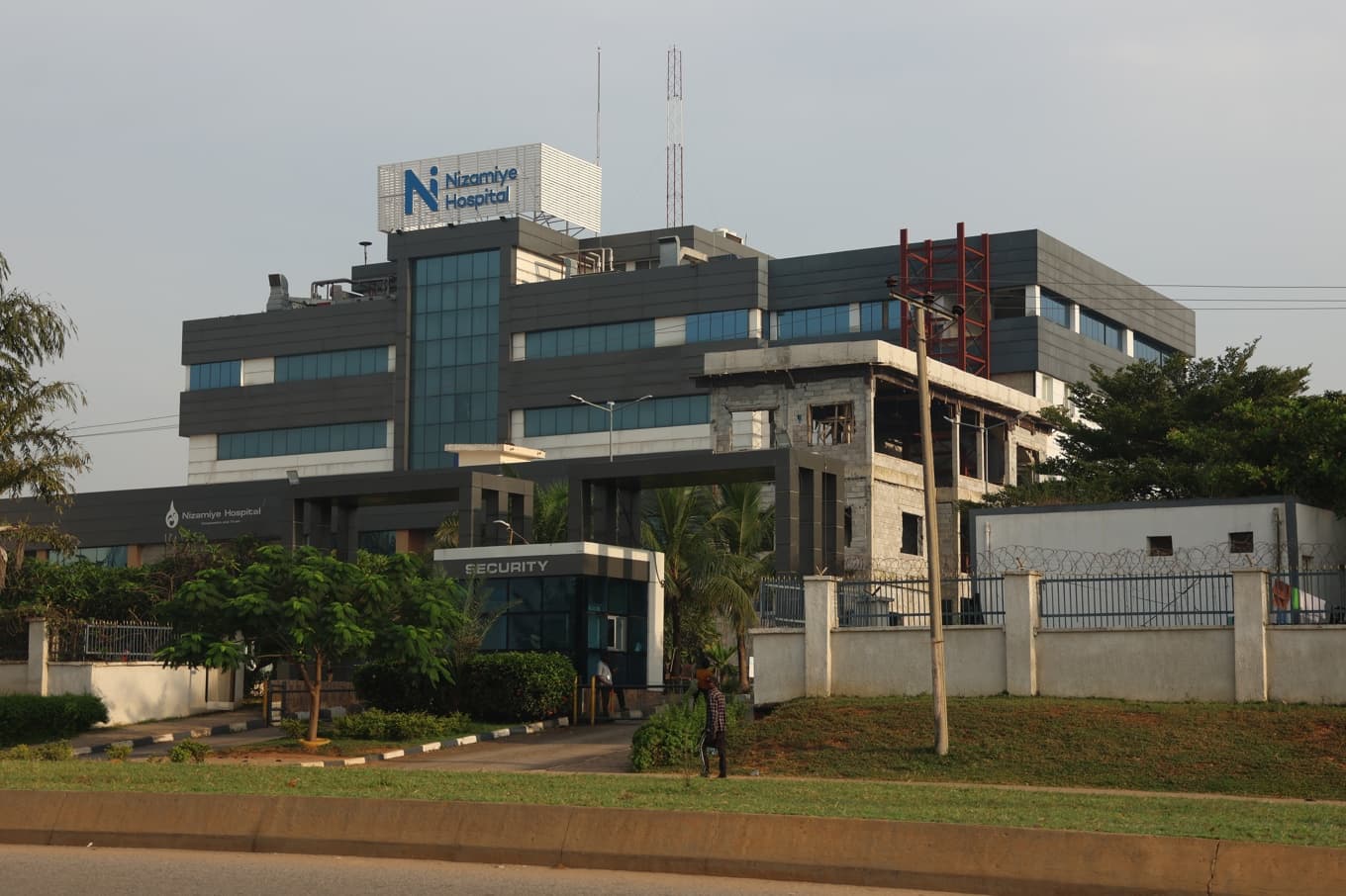 Ett sjukhus i Nigerias huvudstad Abuja i förra veckan. Foto: Afolabi Sotunde/AP/TT