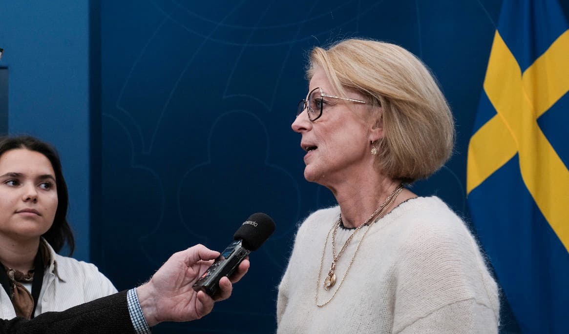 Elisabeth Svantesson (M), finansminister. Foto: Carl S:t Clair Renard