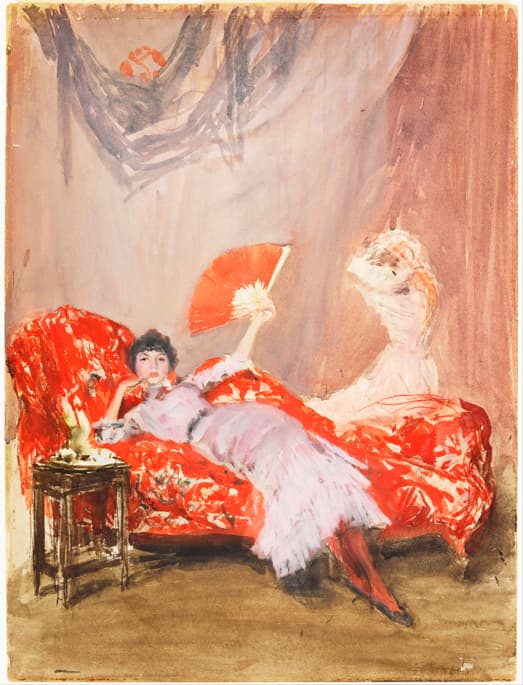 Akvarell av James McNeill Whistler (1834–1903). Foto: Freer Gallery of Art/Wikimedia Commons
