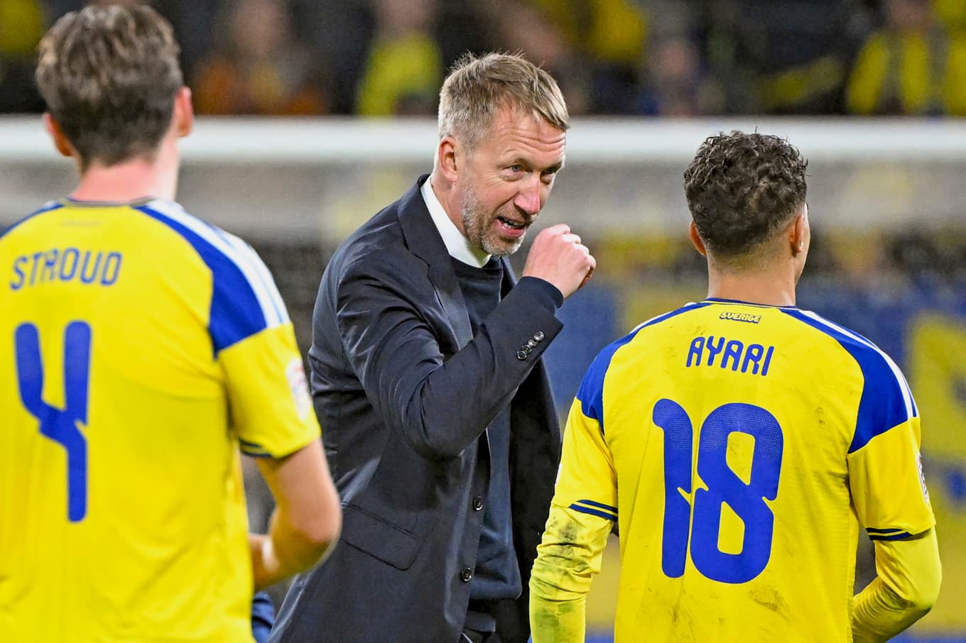 Sverige har fått fina resultat i Nations League och Hasse Backe tror att vi kan vinna gruppen och ta steget upp i A-divisionen. Foto: Jonathan Näckstrand/AFP via Getty Images