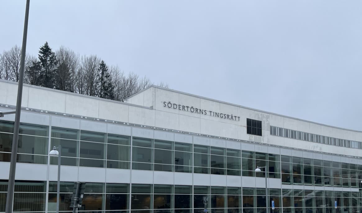 En man har dömts till fängelse efter att ha tagit emot handgranater. Foto: Sofia Drevemo