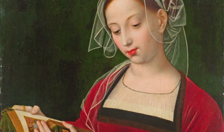 Läsningens innerlighet. Målning av Ambrosius Benson (cirka 1495–1550). Foto: National Gallery /Wikimedia Commons