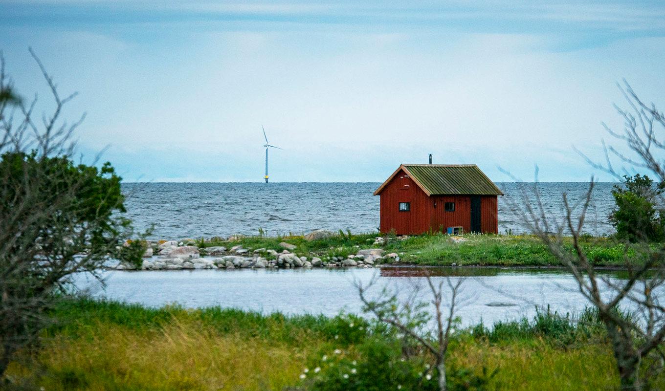 Stödtjänsten som Svensk Vindenergi erbjuder är att sluta producera el vid överproduktion på grund av stark vind. Foto: Bilbo Lantto