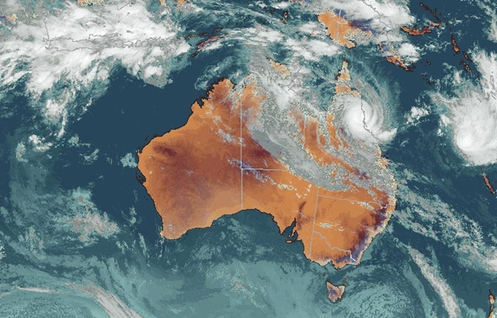 
Australien flyttar sju centimeter norrut varje år. Därför måste landets koordinater korrigeras. (Foto: Bureau of Meteorology/AP/TT)