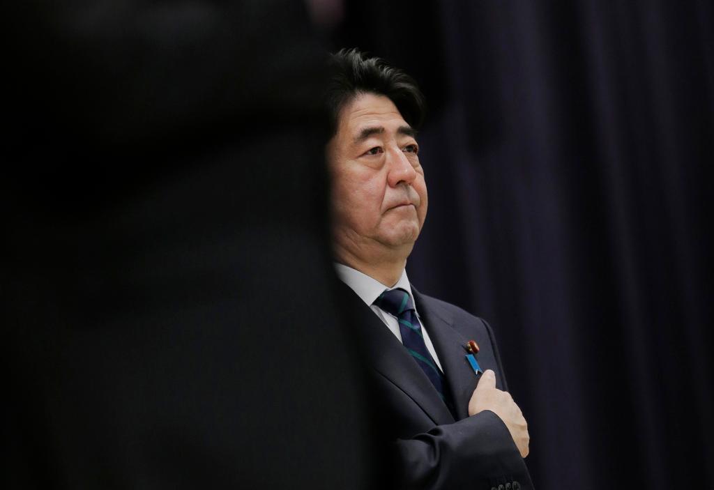 Japans premiärminister Shinzo Abe. (Foto: Itsuo Inouye/AP/TT)