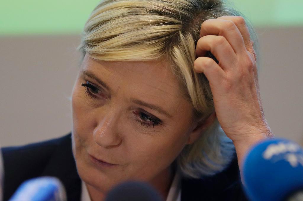 



Marine Le Pen.   Foto: Hussein Malla /AP/TT-arkivbild                                                                                                                                                                                