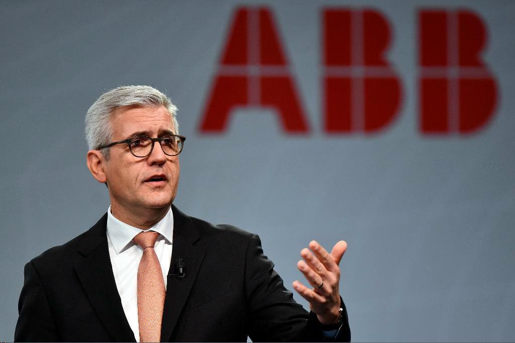 

ABB:s koncernchef Ulrich Spiesshofer har kallat bedrägeriet "chockerande". Foto: Walter Bieri-arkivbild                                                                                        