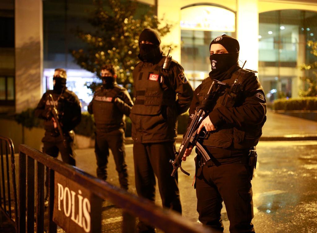 Poliser i Istanbul. Arkivbild. Foto: Emrah Gurel