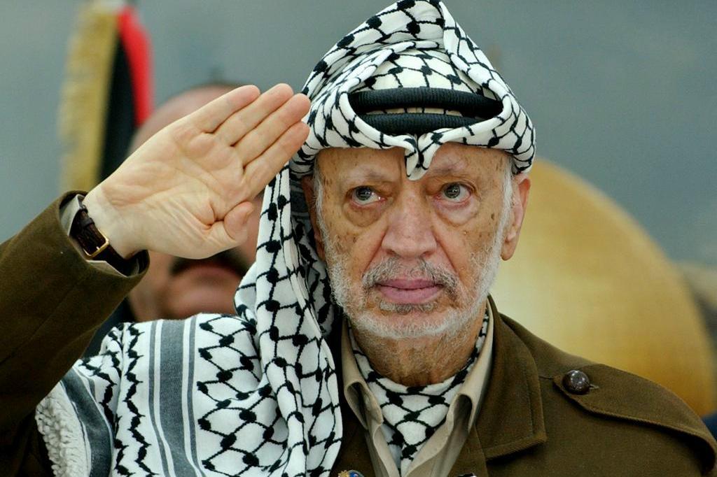 
Den israeliske premiärministern tolererar inte att invånarna i den arabisk-israeliska staden Jatt uppkallar en gata efter den palestinske ledaren Yasser Arafat. Foto: Muhammed Muheisen/AP/TT                                            